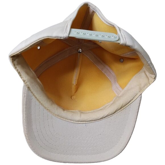 Vintage Tan Southern Railway Truckers Hat Cap with Cord - Mens - Adjustable B - Picture 7 of 10